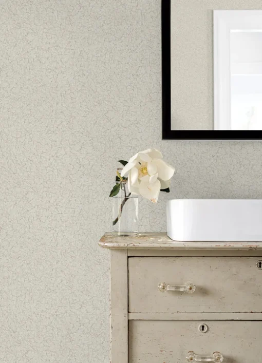 Advantage Kitchen & Bath Crushed Capiz Wallpaper - Dove