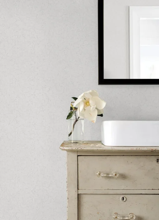 Advantage Kitchen & Bath Crushed Capiz Wallpaper - Ivory