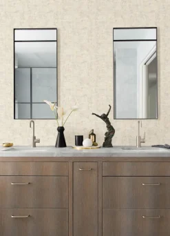 Advantage Kitchen & Bath Masonry Stone Wallpaper - Ivory