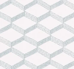 Antonina Vella Artifacts Palisades Paperweave Blue Wallpaper - Smokey Blue