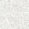 Antonina Vella Artifacts Sirih Wallpaper - Black & White