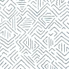 Antonina Vella Artifacts Sirih Wallpaper - Navy & White