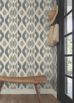 Antonina Vella Artifacts Patan Wallpaper - Taupe