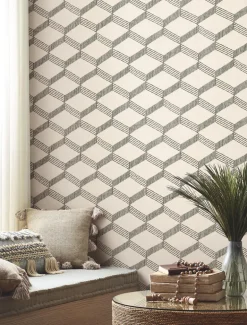 Antonina Vella Artifacts Palisades Paperweave Wallpaper - Beige