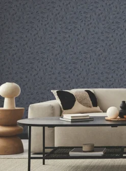 Antonina Vella Artifacts Ophidia Wallpaper - Navy
