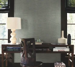 Antonina Vella Artifacts Iringa Wallpaper - Indigo