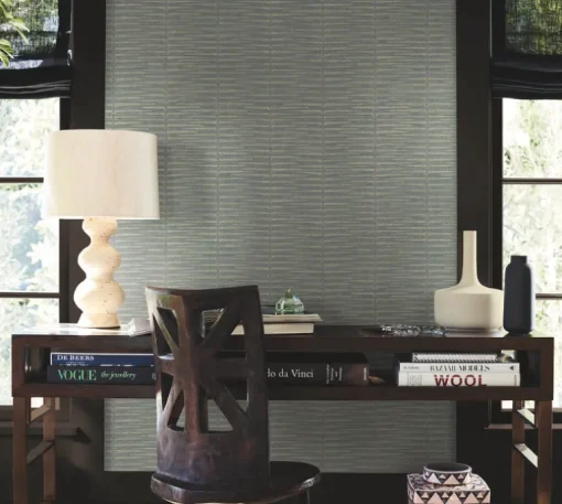 Antonina Vella Artifacts Iringa Wallpaper - Indigo