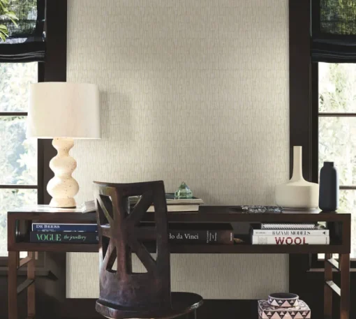 Antonina Vella Artifacts Thatched Wallpaper - Taupe
