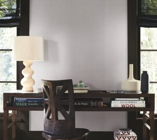 Antonina Vella Artifacts Woven Linen Wallpaper - Grey