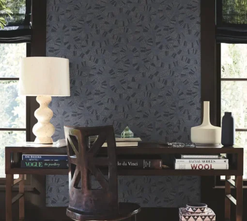 Antonina Vella Artifacts Ophidia Wallpaper - Navy