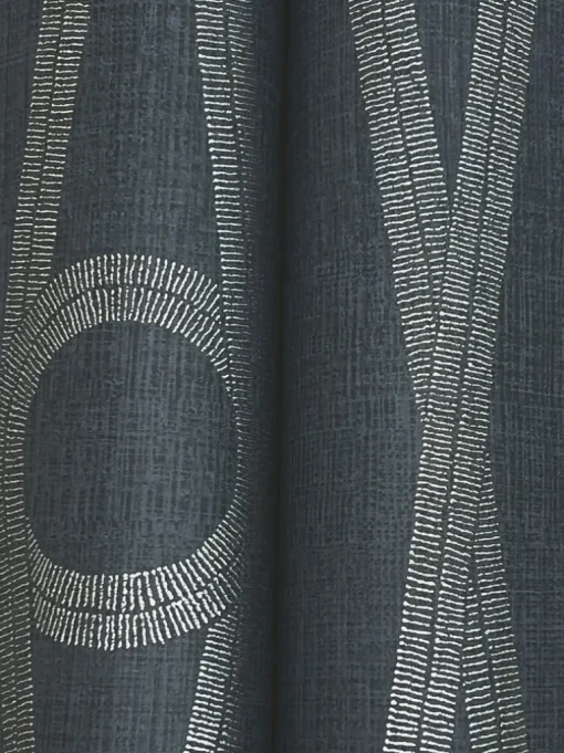 Antonina Vella Artifacts Henlein Wallpaper - Indigo