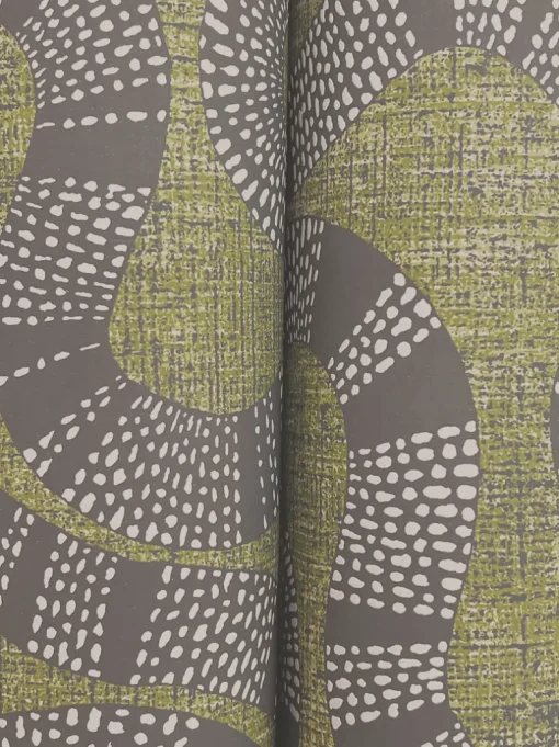 Antonina Vella Artifacts Ophidia Wallpaper - Olive