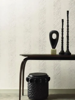 Antonina Vella Bohemian Luxe Metallic Chevron Wallpaper - White