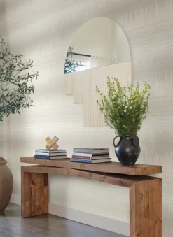 Antonina Vella Bohemian Luxe Desert Textile Wallpaper - White