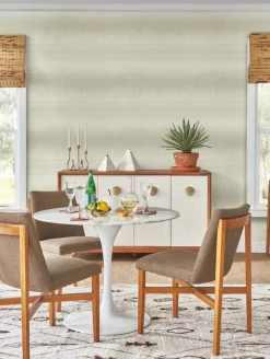 Antonina Vella Bohemian Luxe Desert Textile Wallpaper - White