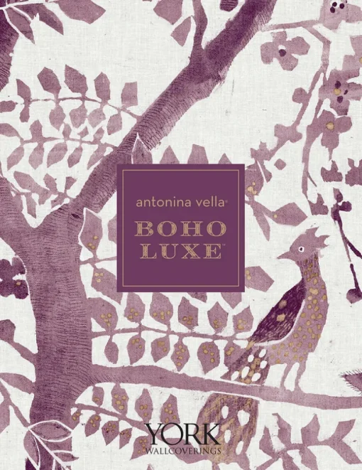 Antonina Vella Bohemian Luxe Paper & Thread Weave Wallpaper - Cream
