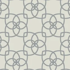 Antonina Vella Dazzling Dimensions Serendipity Wallpaper - Gray & Silver