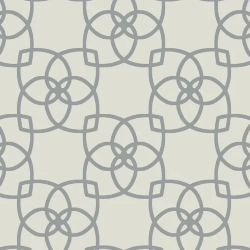 Antonina Vella Dazzling Dimensions Serendipity Wallpaper - Gray & Silver