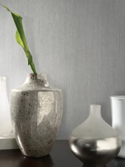 Antonina Vella Dazzling Dimensions Natural Texture Wallpaper - Gray