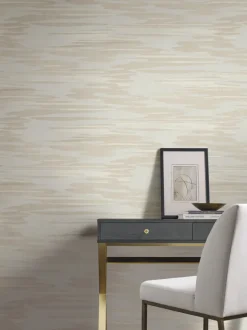 Antonina Vella Dazzling Dimensions Nimbus Wallpaper - White