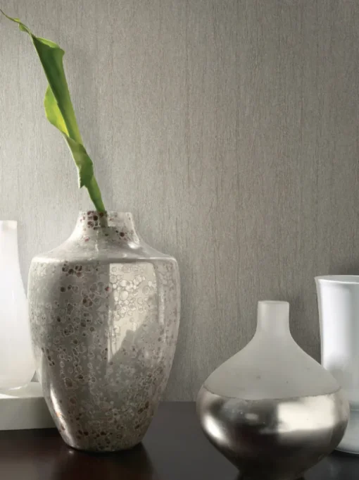Antonina Vella Dazzling Dimensions Natural Texture Wallpaper - Gold & Silver