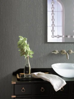 Antonina Vella Dazzling Dimensions Natural Texture Wallpaper - Gray