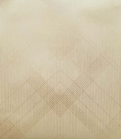 Antonina Vella Deco Jazz Age Wallpaper - Beige & Gold