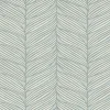 Antonina Vella Modern Metals Luminous Leaves Wallpaper - Spa & Silver