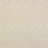 Antonina Vella Modern Metals Ebb And Flow Wallpaper - Almond & Gold
