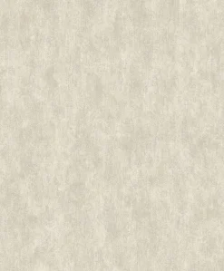 Antonina Vella Modern Metals Shimmering Patina Wallpaper - Silver on Grey
