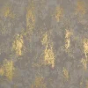 Antonina Vella Modern Metals Nebula Wallpaper - Khaki & Gold