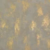 Antonina Vella Modern Metals Nebula Wallpaper - Almond & Gold