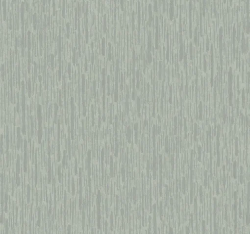 Antonina Vella Modern Metals Metallic Cascade Wallpaper - Pale Green & Silver