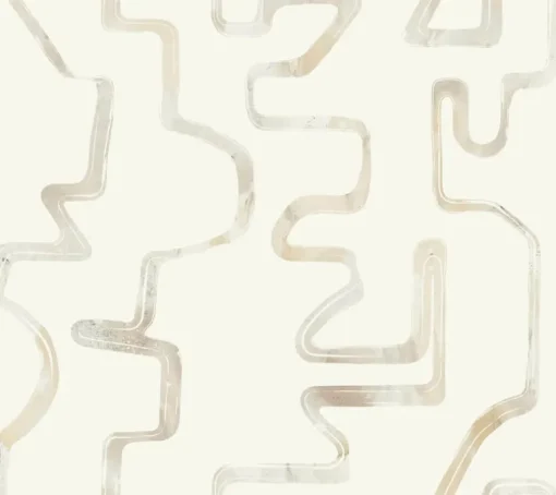 Artistic Abstracts Abstract Aura Wallpaper - Brown