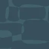 Artistic Abstracts Block Wallpaper - Blue