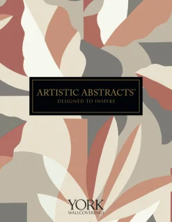 Artistic Abstracts Fauvist Flock Wallpaper - Multi