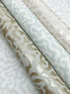 Artistic Abstracts Nebulous Cloud Wallpaper - Gray