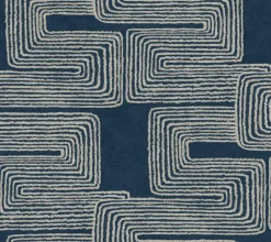 Artistic Abstracts Zulu Thread Wallpaper - Blue