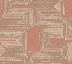 Artistic Abstracts Zulu Thread Wallpaper - Red