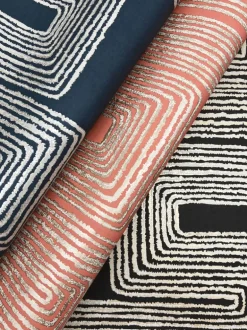 Artistic Abstracts Zulu Thread Wallpaper - Blue