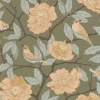 A-Street Prints Botanica Bernadina Rosebush Wallpaper - Moss