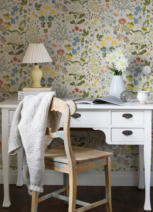 A-Street Prints Botanica Groh Floral Wallpaper - Green