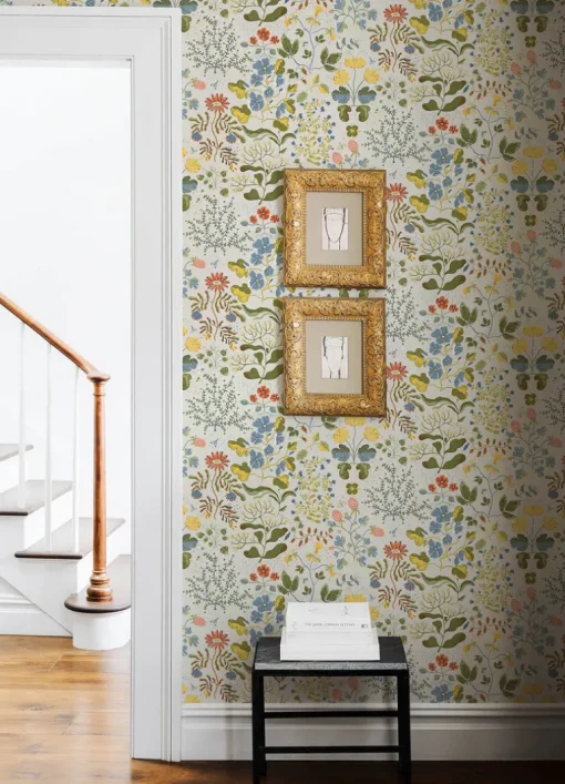 A-Street Prints Botanica Groh Floral Wallpaper - Green