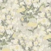 A-Street Prints Botanica Hava Meadow Flowers Wallpaper - Yellow
