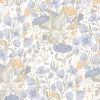 A-Street Prints Botanica Hava Meadow Flowers Wallpaper - Light Blue
