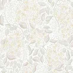 A-Street Prints Botanica Turi Twining Vines Wallpaper - Khaki