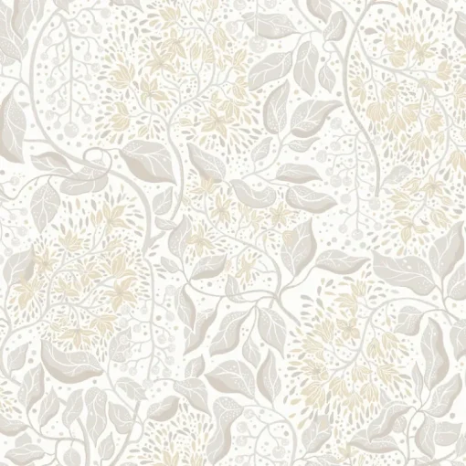 A-Street Prints Botanica Turi Twining Vines Wallpaper - Khaki