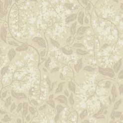 A-Street Prints Botanica Turi Twining Vines Wallpaper - Wheat