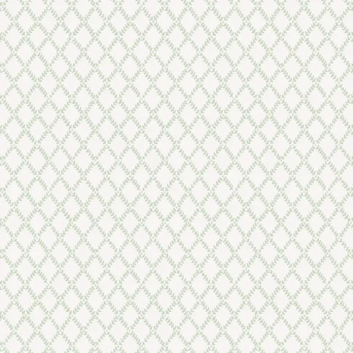 A-Street Prints Botanica Trevor Leaf Trellis Wallpaper - Sage