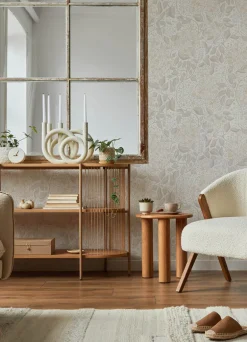 A-Street Prints Botanica Turi Twining Vines Wallpaper - Khaki